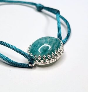 Bracelet Aelwyn Amazonite Ovale