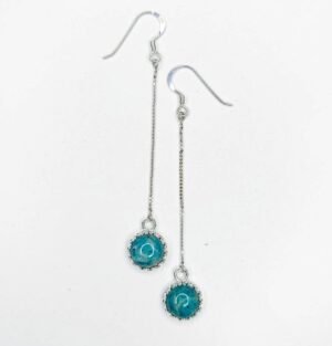 Boucles d'oreilles Aelwyn Amazonite