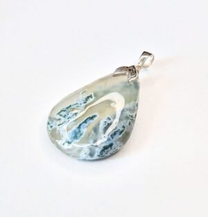 Pendentif Ocealyn Agate Mousse