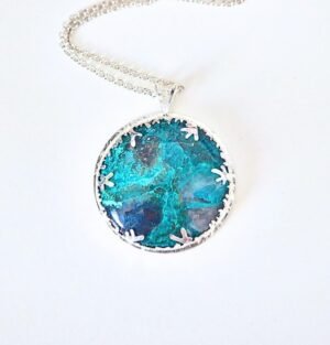 Pendentif Luskelwyn Shattuckite